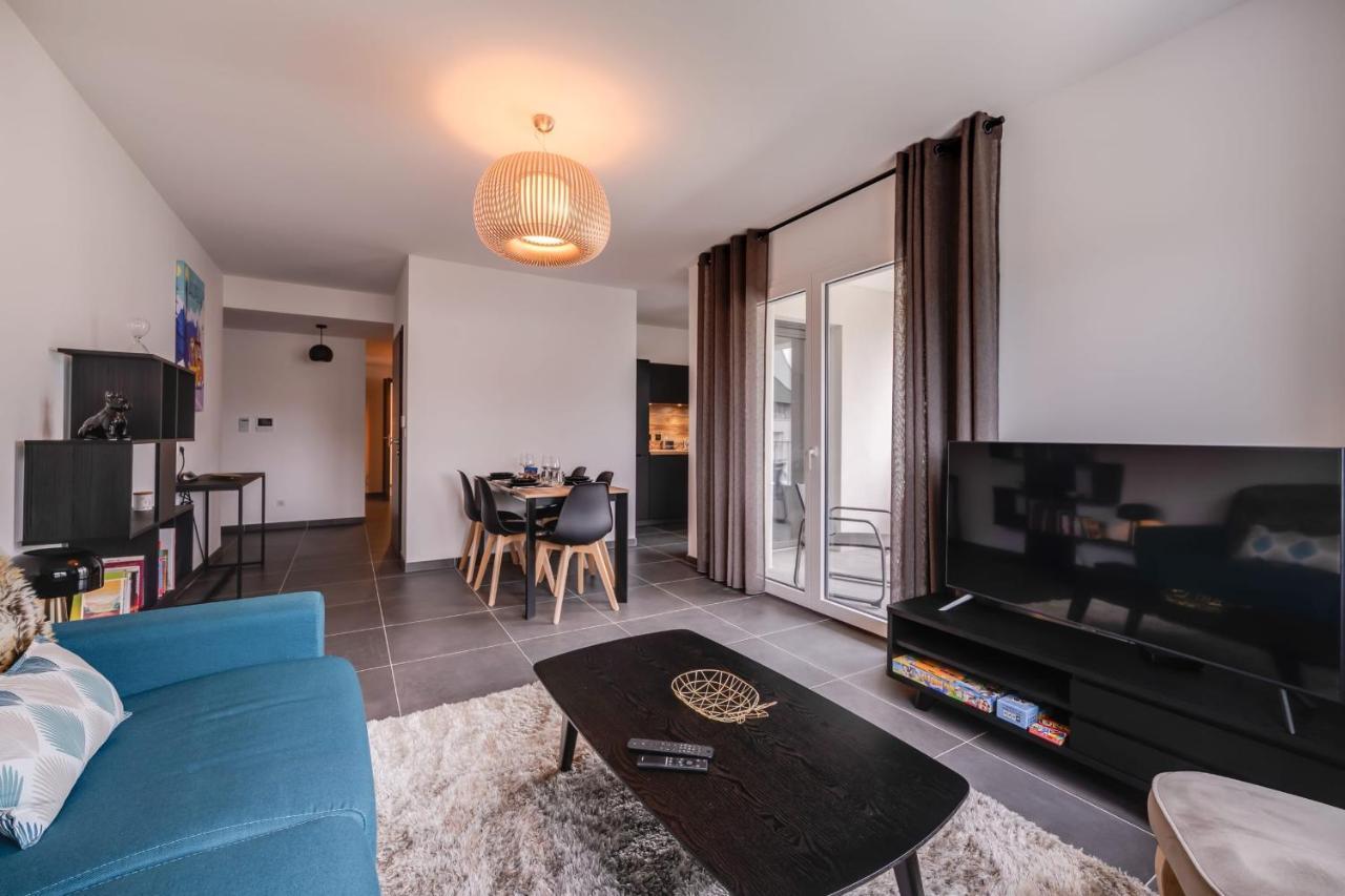 Le 305 - T3 With Garage And Beautiful Terrace Villa อานซี ภายนอก รูปภาพ