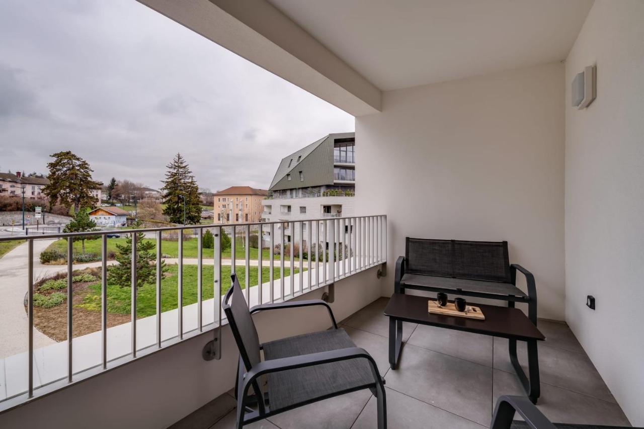 Le 305 - T3 With Garage And Beautiful Terrace Villa อานซี ภายนอก รูปภาพ